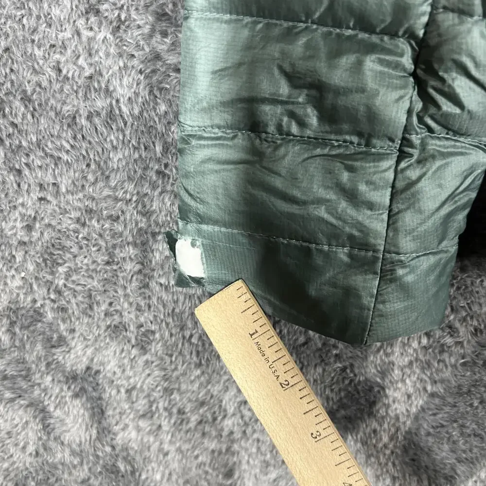 The North Face Summit Series Jacket Mens S Green Puffer Insulated Lightweight